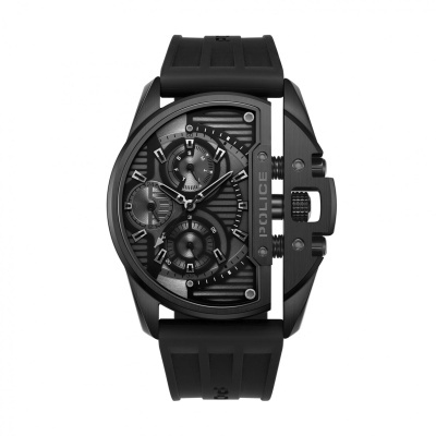 RELOGIO POLICE DAINTREE PRETO SILICONE PEWGQ2203605