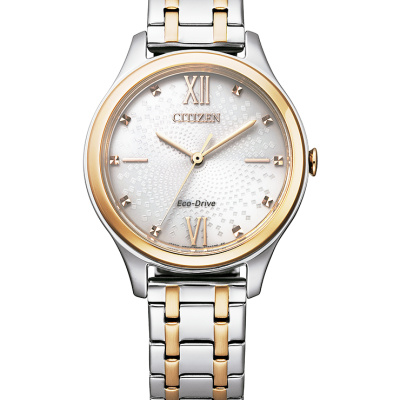 RELÓGIO CITIZEN ECO-DRIVE ANALÓGICO LADY EM0506-77A