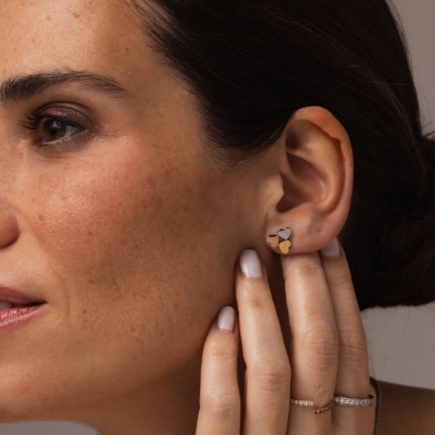 BRINCOS ONE CRAZY HEART OJCHE02T