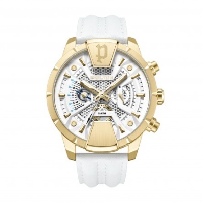 RELÓGIO POLICE HUNTLEY BRANCO PEWJF2203707