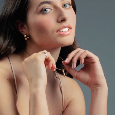 COLAR ONE REFLEXIONS GOLD OJRN02G