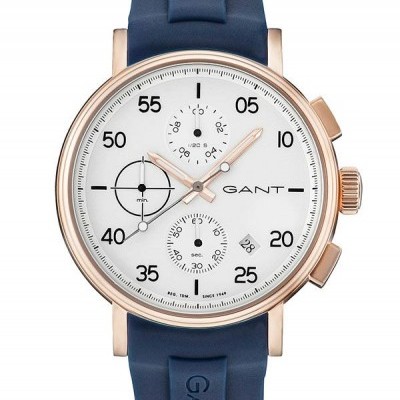 Relógio GANT com bracelete azul e mostrador branco