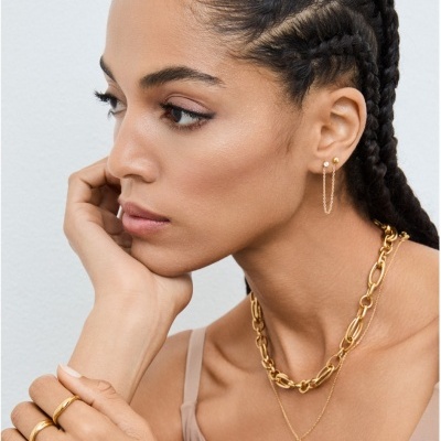 COLAR ONE LUMINOUS SOLD GOLD OJLN01G