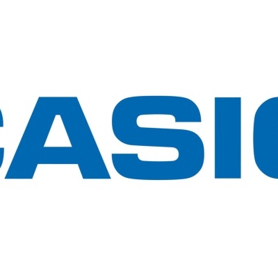 Logótipo CASIO em azul
