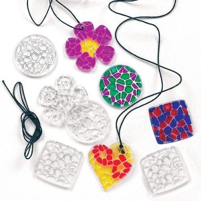 Crystal Mosaic Pendants - Pack de 12