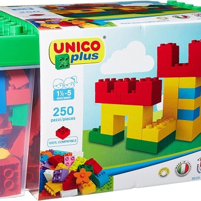 Blocos de Construção Unico Plus - 250 peças