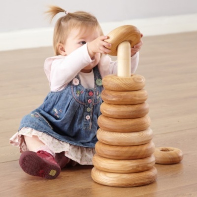 Pirâmide de Madeira Gigantes - Círculos