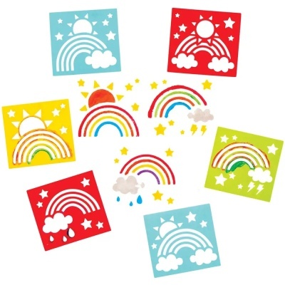 Rainbow Stencils