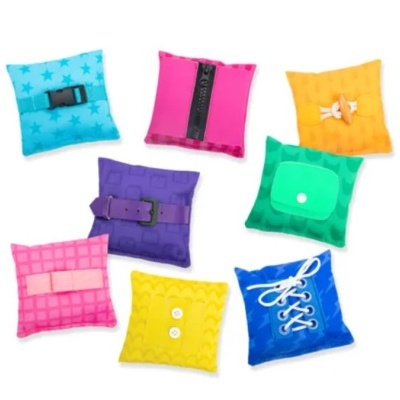 Sacos Sensoriais de Habilidades de Vestir