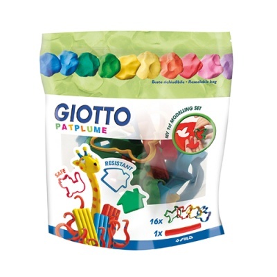 Moldes para modelar Giotto PatPlume - 16 peças