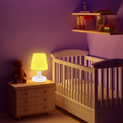 Lâmpada com Mudança de Cor