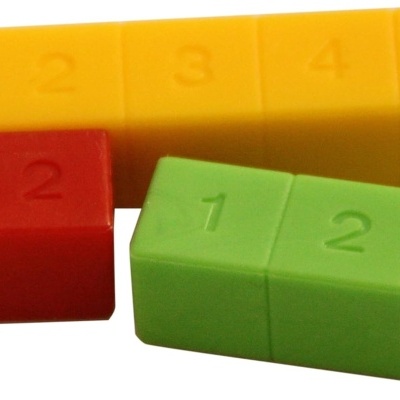 Barras Cuisenaire - 52 peças