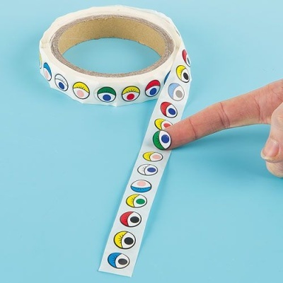 Olhos coloridos Stickers