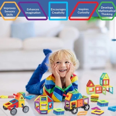 Limmys Magnetic Building Blocks 74 Peças Limmys Magnetic Building Blocks 74 Peças