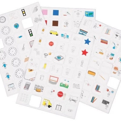 Kit Pictogramas Magnético Escolar