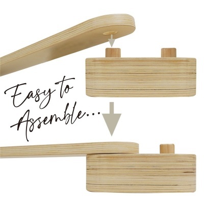 Conjunto de circuito de equilíbrio de madeira