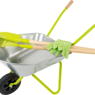 Carrinho de mão com ferramentas