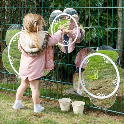 Set Espelhos Margaridas