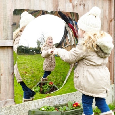 Painel de Espelho Convexo - uma cúpula Painel de Espelho Convexo - uma cúpula