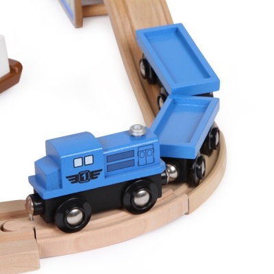 Wooden Railway "Port"