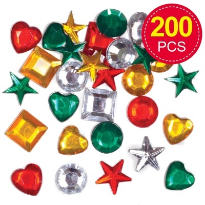 Christmas Self-Adhesive sparkly gems
