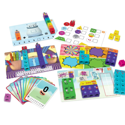 Conjunto de Atividades MathLink Cubes Numberblocks 1-10