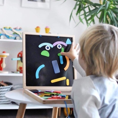 Jogo Magnético Geobonhomme Geométrico - Djeco