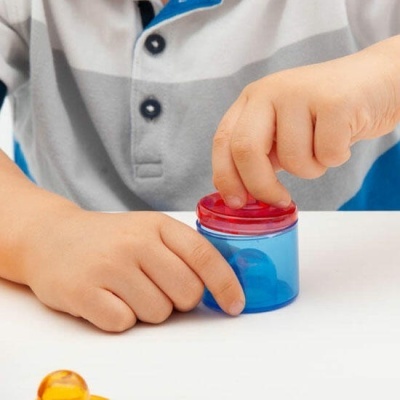 Potinhos de Cor Translúcidos