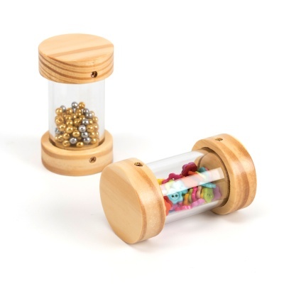 Chocalhos Empilháveis de Madeira