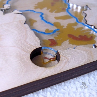 Portugal Continental - Relevo e Hidrografia