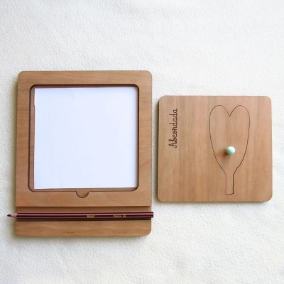 Inserções/ Stencils com formato de folhas