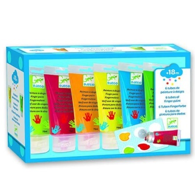 Tinta para pintar com as mãos