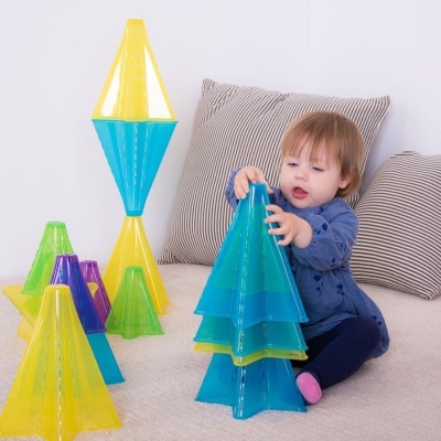 Cones de Empilhar Radiantes