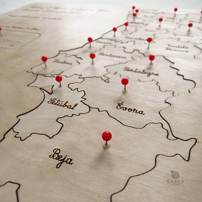 Portugal Continental e Ilhas - Divisão Administrativa