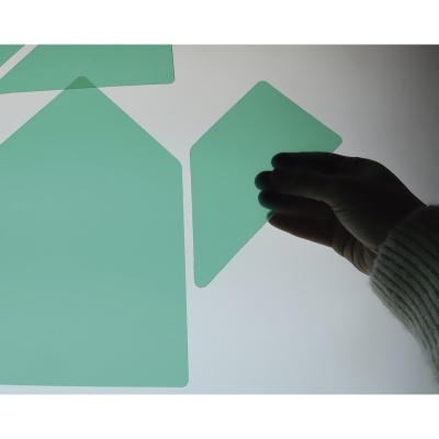 Tangram Gigante Traslúcido