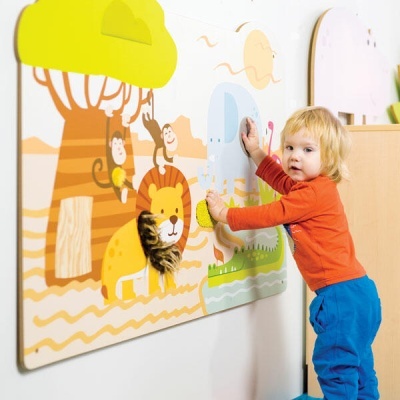 Quadro de Manipulação Sensorial - A Selva