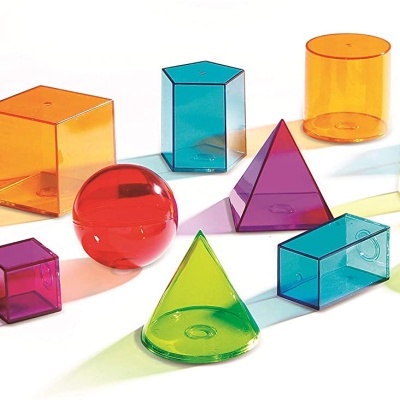 View-Thru® Geometric Solids - Sólidos geométricos transparentes