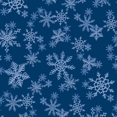 Flocos de Neve - Papel Decoupage