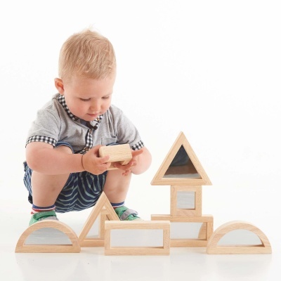 Blocos Grandes com Espelhos