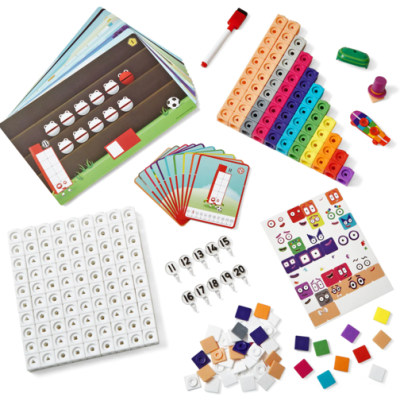 Conjunto de Atividades MathLink Cubes Numberblocks 11-20