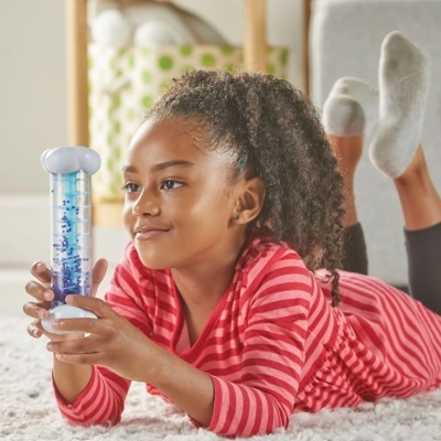 Tubos Sensoriais Sons da Chuva