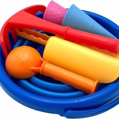 7 em 1 Conjunto de balde dobrável