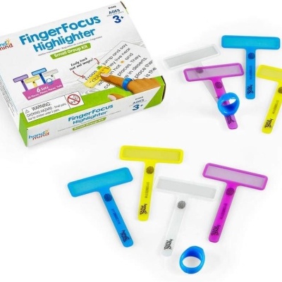 Fingerfocus Highlighters - apoio primeiras leituras