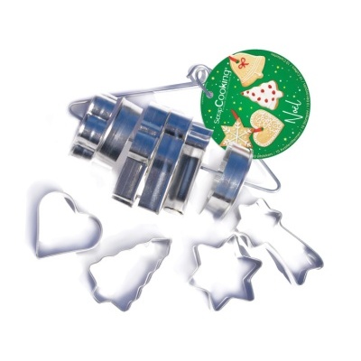 Set 10 cortadores de biscoitos Natal