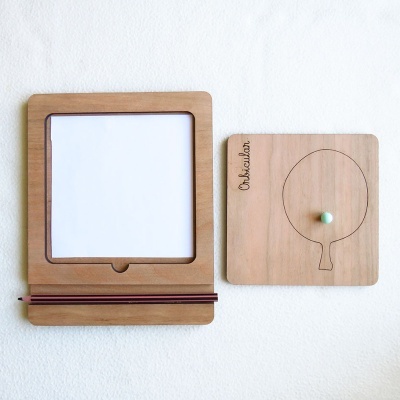 Inserções/ Stencils com formato de folhas