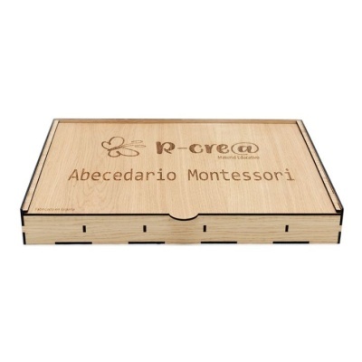 Alfabeto Montessori Letras Maiúsculas Translúcidas (165) - R-CRE@