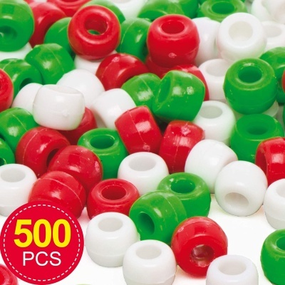 Pack 500 Christmas Beads