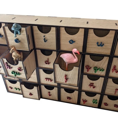 Caixa de Sons Montessori