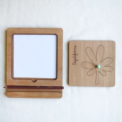 Inserções/ Stencils com formato de folhas