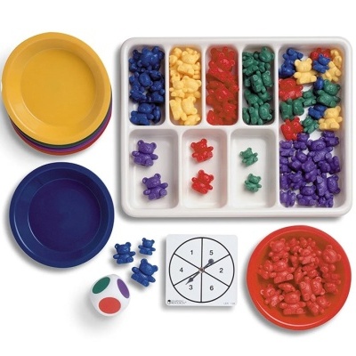 Conjunto de Atividades de Classificação, Padrões e Brincadeiras da Família dos Três Ursos